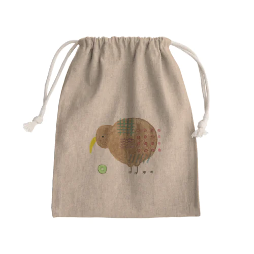 キーウィ Mini Drawstring Bag