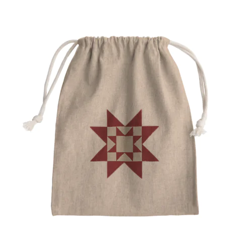 パッチワーク Mini Drawstring Bag