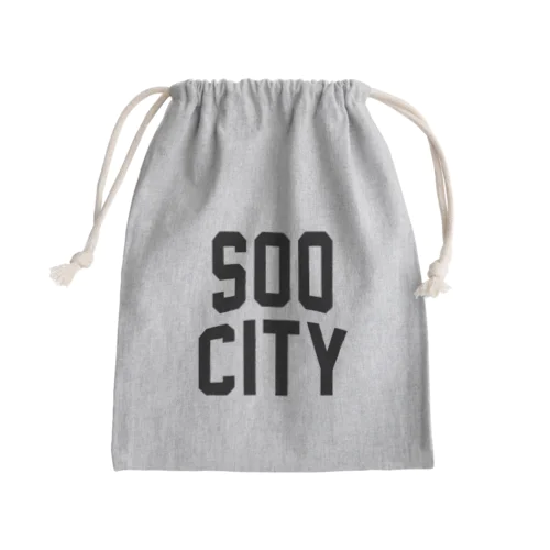 曽於市 SOO CITY Mini Drawstring Bag