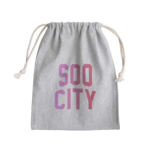曽於市 SOO CITY Mini Drawstring Bag