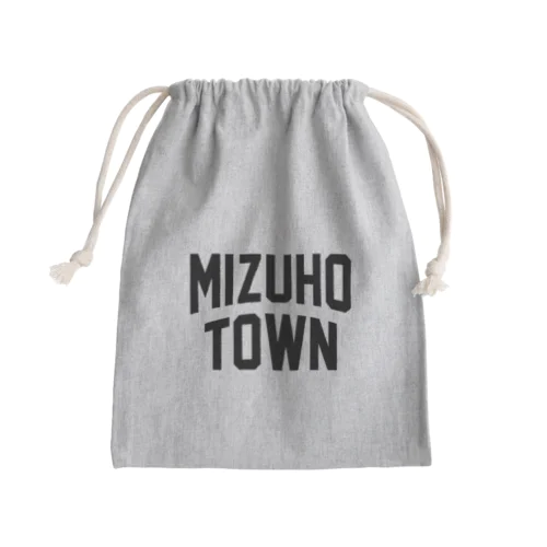 瑞穂町 MIZUHO TOWN Mini Drawstring Bag