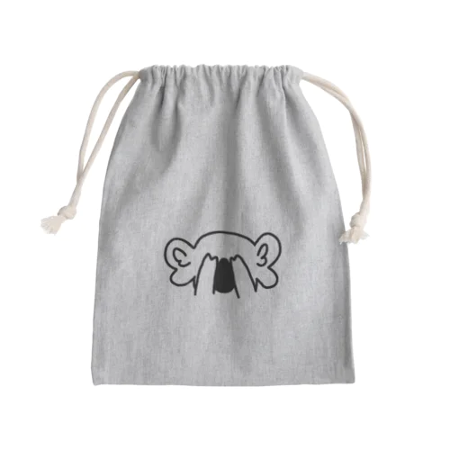 見ざるコアラ？ Mini Drawstring Bag