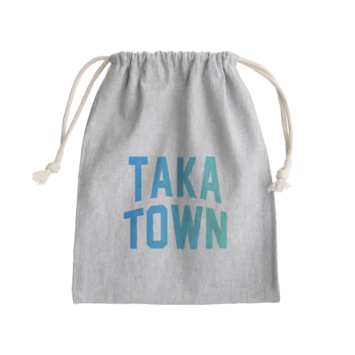 多可町 TAKA TOWN Mini Drawstring Bag
