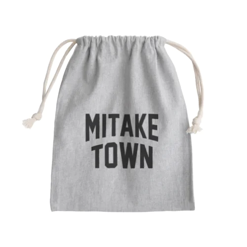 御嵩町 MITAKE TOWN Mini Drawstring Bag
