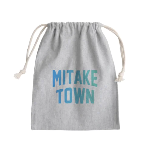 御嵩町 MITAKE TOWN Mini Drawstring Bag