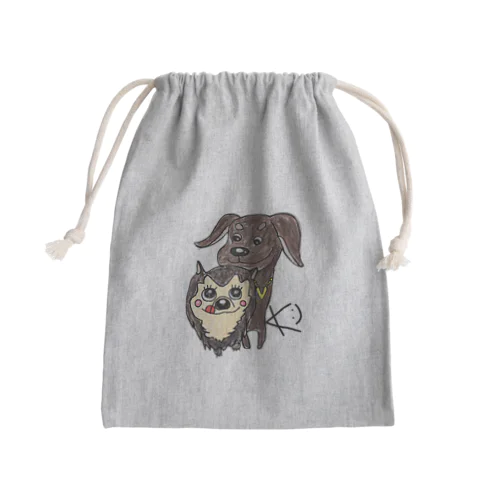 バムタン´ᯣᴥᯣ` Mini Drawstring Bag