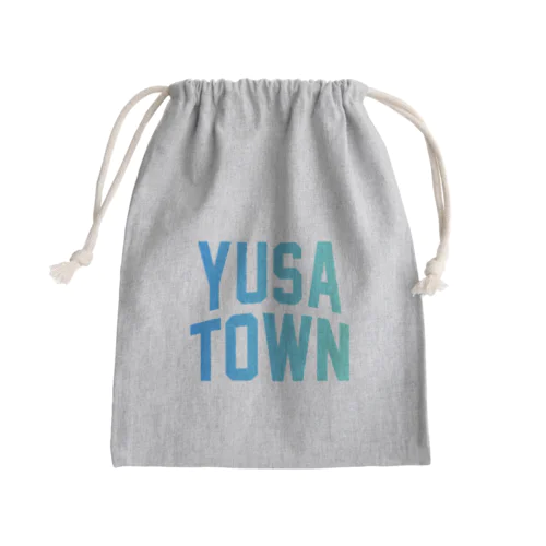 遊佐町 YUSA TOWN Mini Drawstring Bag
