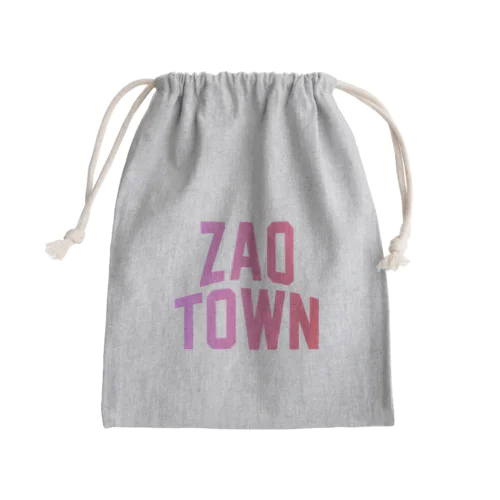 蔵王町 ZAO TOWN Mini Drawstring Bag