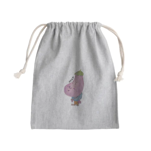なすびくん Mini Drawstring Bag