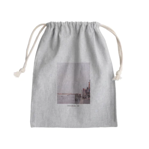 Ottobre .9  /  Venezia，italia Mini Drawstring Bag