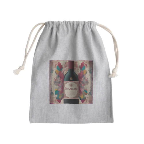 ボジョレーヌーボー Mini Drawstring Bag