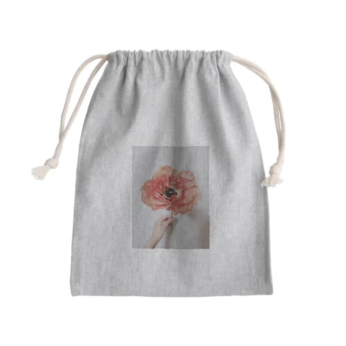 花は花でも Mini Drawstring Bag