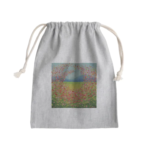 はる風 Mini Drawstring Bag