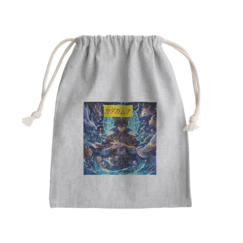 カタカムナ Mini Drawstring Bag