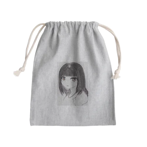 絵 Mini Drawstring Bag