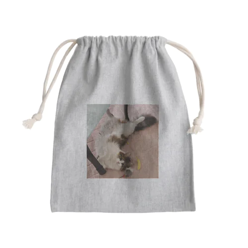 ヘソテーーーーーーーン Mini Drawstring Bag