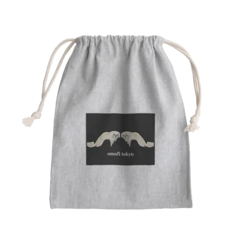 omofi tokyo おもちロゴ Mini Drawstring Bag
