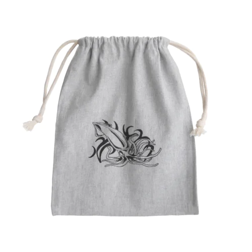 イカ4 Mini Drawstring Bag