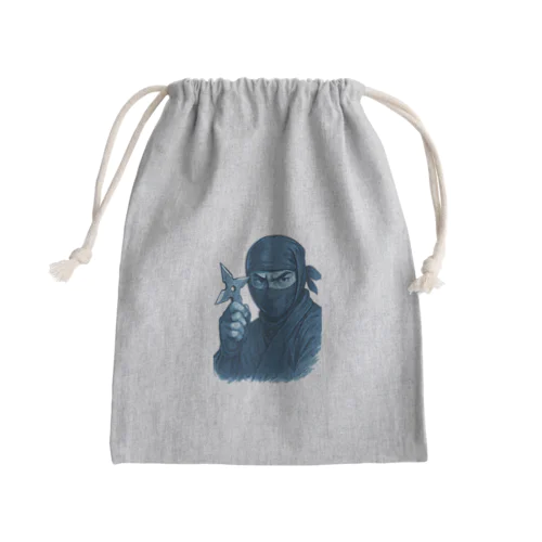 蒼き影：孤高の忍 Mini Drawstring Bag