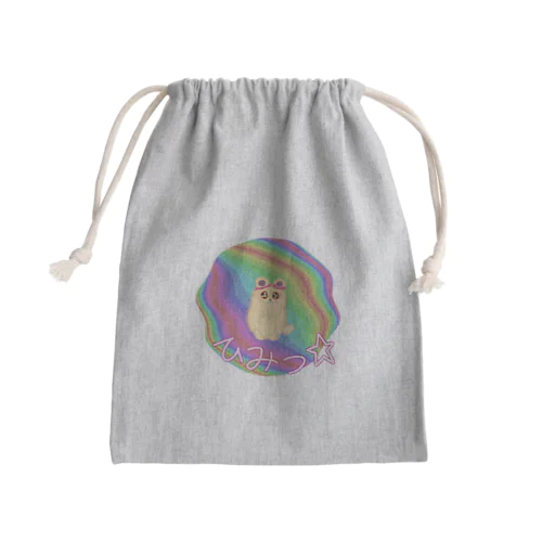 Danguma Rollie きんちゃく ふにゃふにゃまるのかたち ひみつ☆ver. Mini Drawstring Bag