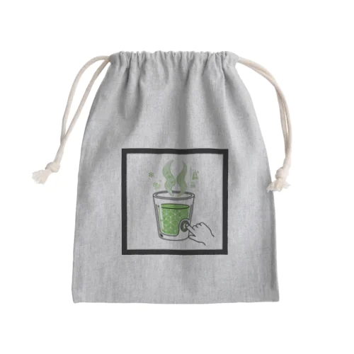 温度を自在に操る魔法のコップ - サーマル・グリッド - Mini Drawstring Bag