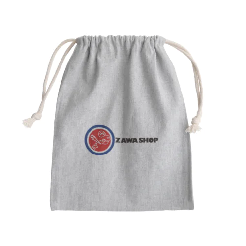 ZAWASHOP LOGO Mini Drawstring Bag