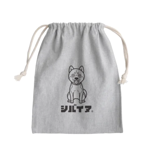 002_シバイヌ Mini Drawstring Bag