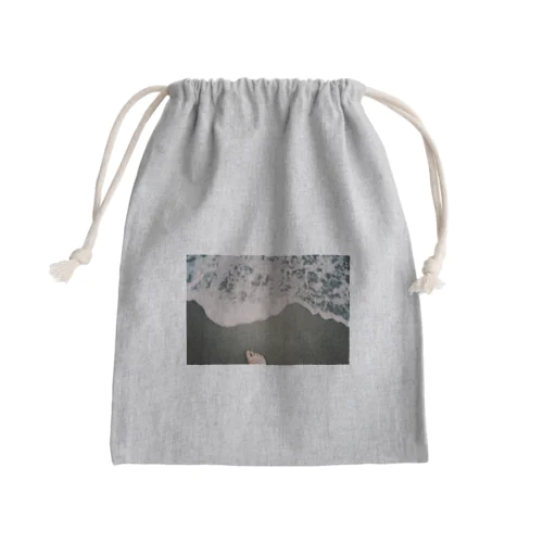 渚に忘れた巾着 Mini Drawstring Bag