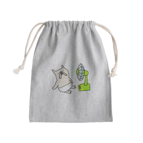 扇風機ミルミル Mini Drawstring Bag