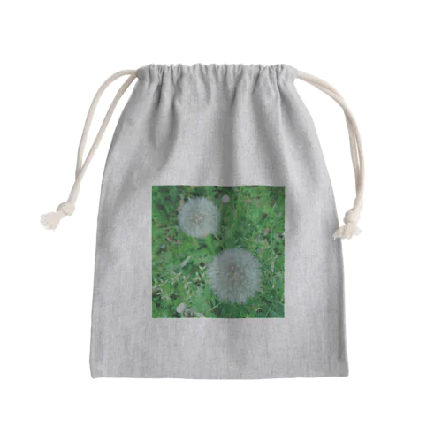 ふわりたんぽぽ Mini Drawstring Bag