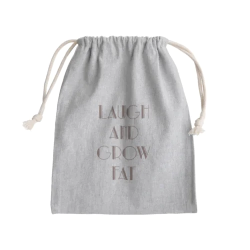 くすみカラーロゴ✨グッズ Mini Drawstring Bag