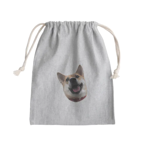 柴犬もどき(スマイル) Mini Drawstring Bag