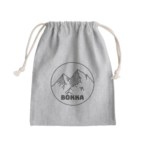合同会社BOKKAロゴ Mini Drawstring Bag