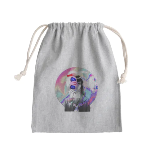 type Mini Drawstring Bag
