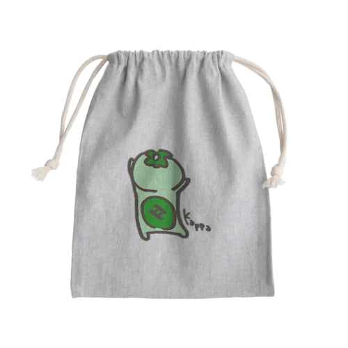 かっぱちゃん（せなか） Mini Drawstring Bag
