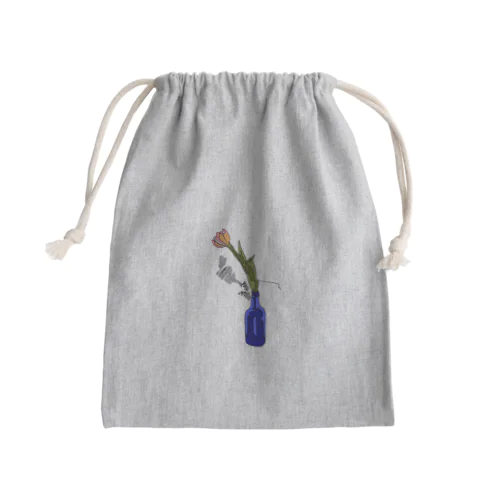 チューリップ。 Mini Drawstring Bag