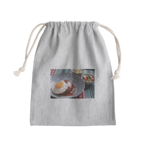 飯テロバッグ Mini Drawstring Bag
