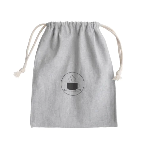 コーヒーカップ Mini Drawstring Bag