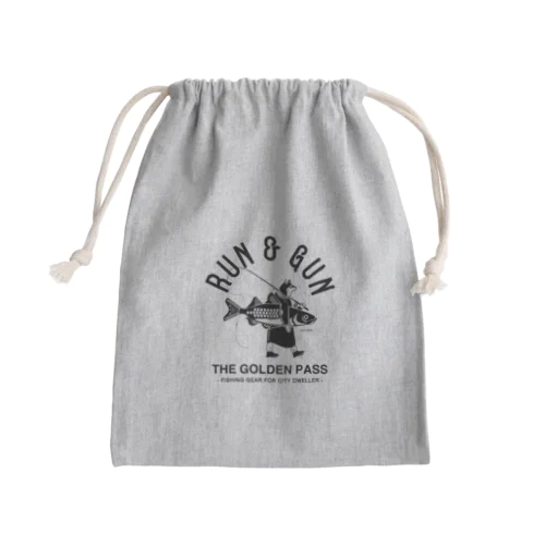 釣り柴バッグシリーズ Mini Drawstring Bag