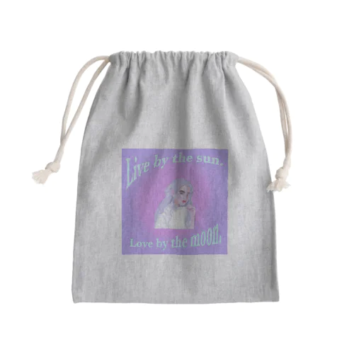 Moon child Mini Drawstring Bag