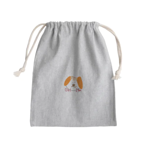 Oh!i'm いぬたろ Mini Drawstring Bag