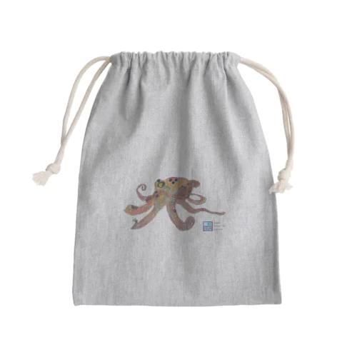 美浜食用魚類水族館　タコ Mini Drawstring Bag