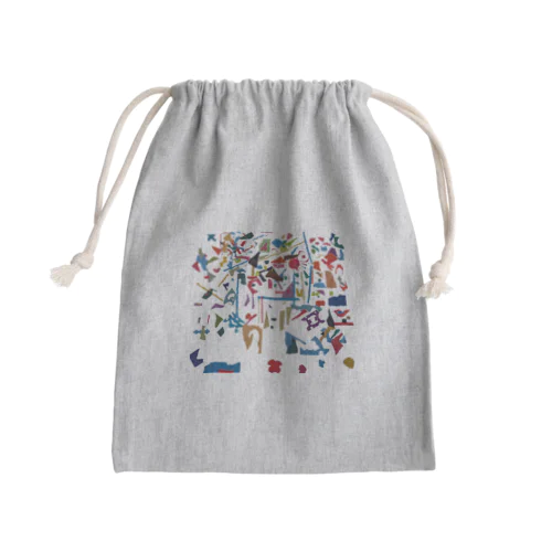 ひのアートカフェ オリジナルデザイン Mini Drawstring Bag
