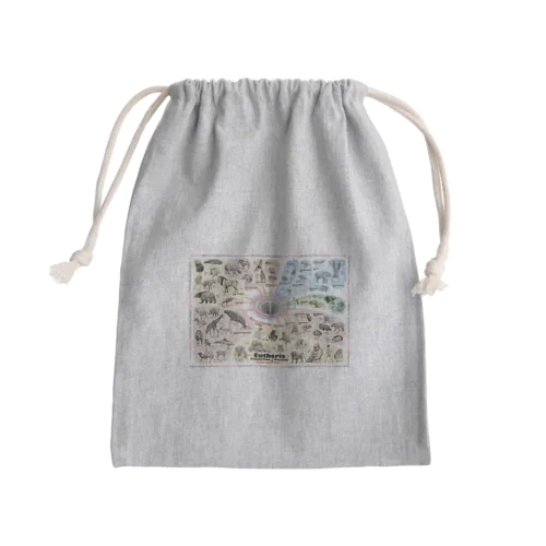 系統樹マンダラ【真獣類編】オリジナルグッズ Mini Drawstring Bag