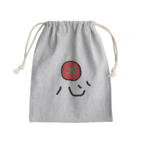 恩トマト Mini Drawstring Bag