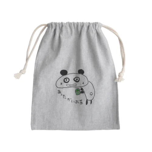ぴーてんパンダ～お茶どうぞ～ Mini Drawstring Bag