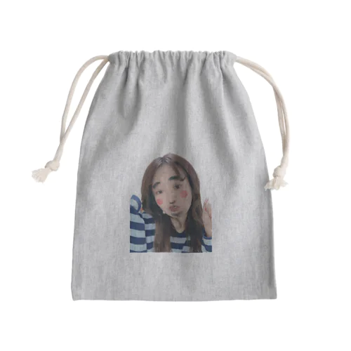変顔おちび！ Mini Drawstring Bag