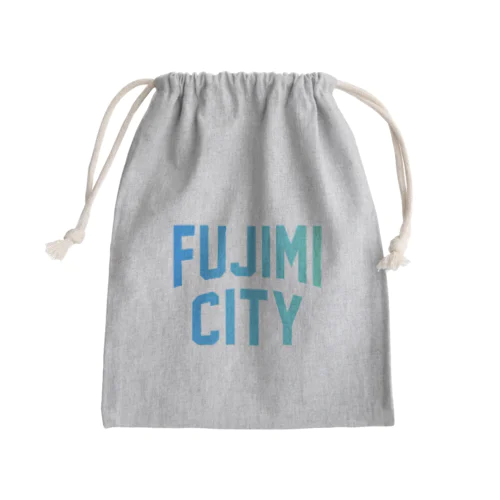 富士見市 FUJIMI CITY Mini Drawstring Bag