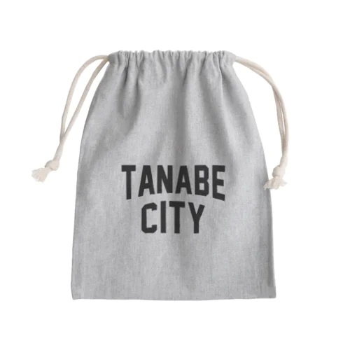 田辺市 TANABE CITY Mini Drawstring Bag