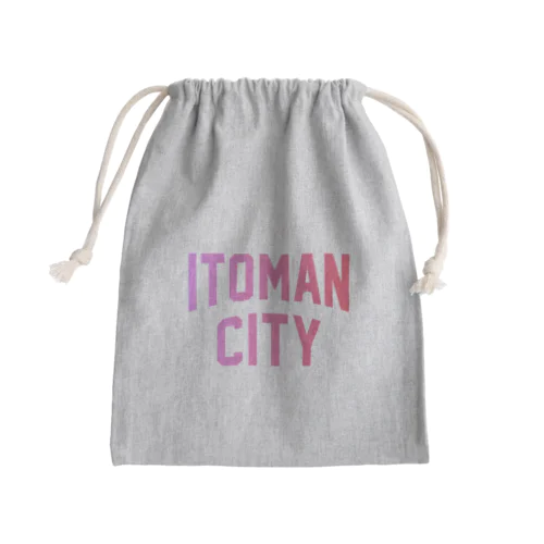 糸満市 ITOMAN CITY Mini Drawstring Bag